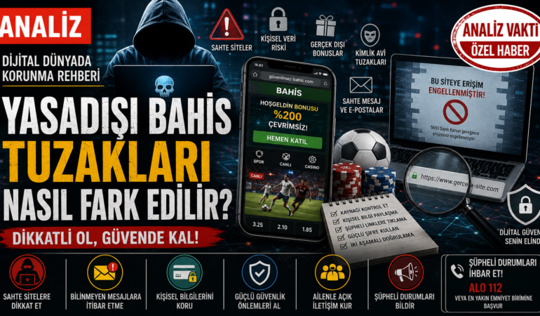 Yasadışı Bahis Tuzakları Nasıl Fark Edilir?