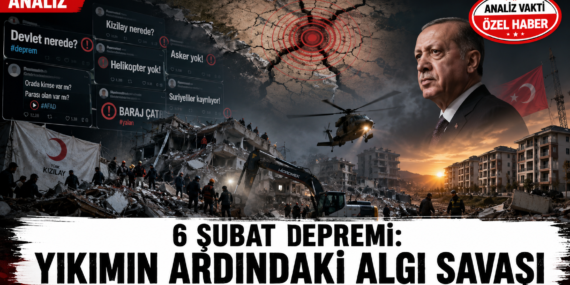 6 Şubat Depremi: Yıkımın Ardındaki Algı Savaşı?