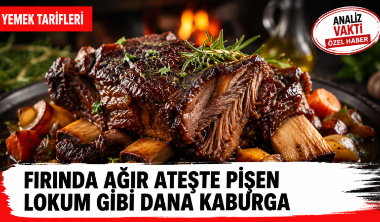 Lokum Gibi Dağılan Dana Kaburga: Ağır Ateşte Usta Usulü Lezzet?