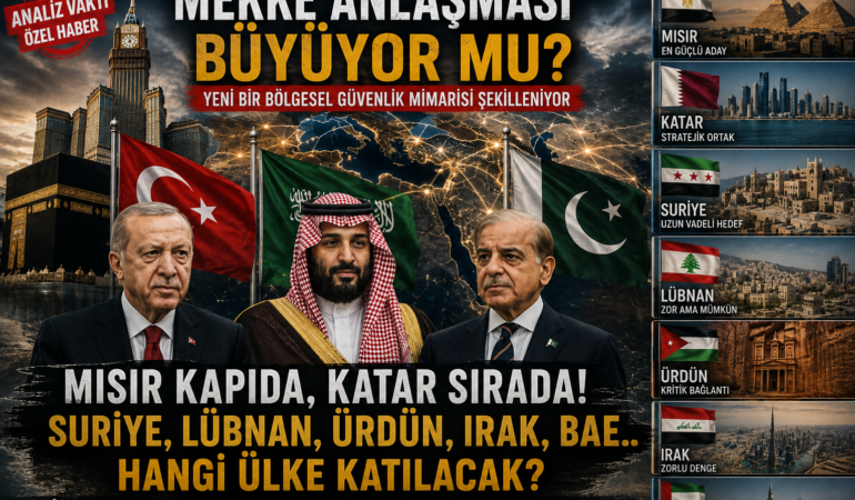 MEKKE ANLAŞMASI BÜYÜYECEK Mİ? MISIR KAPIDA, KATAR SIRADA, SURİYE VE LÜBNAN BEKLİYOR?