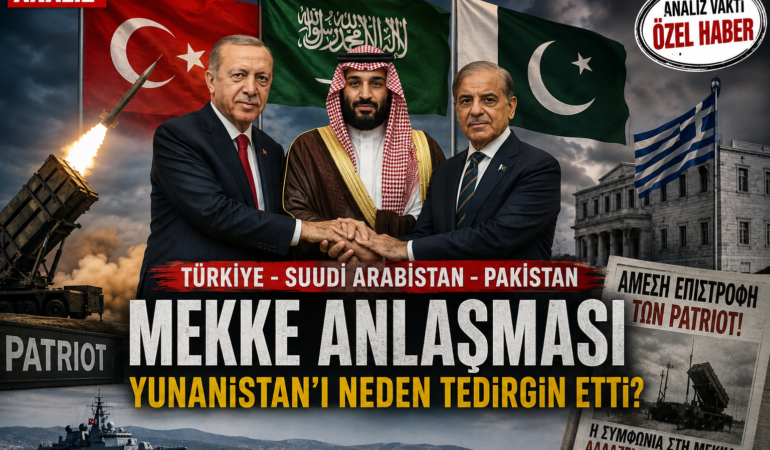 MEKKE ANLAŞMASI YUNANİSTAN’I NEDEN TEDİRGİN ETTİ? ATİNA’DA “PATRIOTLARI GERİ VERİN” ÇAĞRISI?